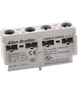 Allen-Bradley-140M-C-AFAR10A10-Trip-Contact-Front-Mounted