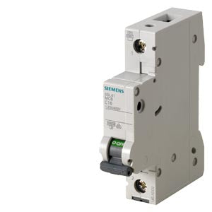 Siemens-5SL4110-7-Disyuntor miniatura (MCB) Siemens Disyuntor miniatura 230/400 V 10 kA, 1 polo, C, 10 A