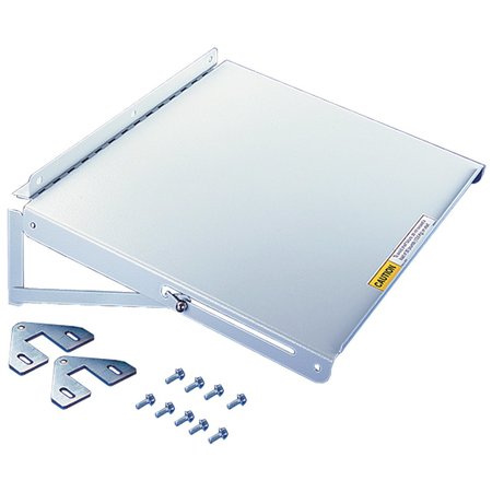 Hooffman-PSHDM-Estante-Plegable-LtGray-se-adapta-a-la-fama-de-la-puerta-Acero